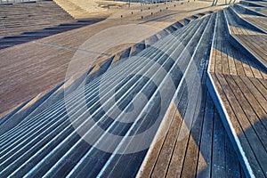 Osanbashi Pier - Yokohama International Passenger Terminal in Japan