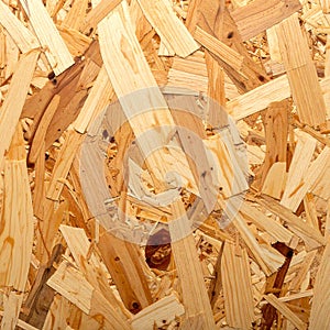 OSB Oriented Strand Board Panel Texture