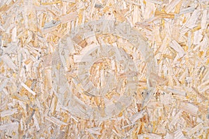 OSB plate consisting of pressed pine tree chips