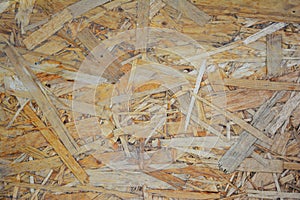 OSB sheet texture. Oriented Strand Board background. Sterling board texture