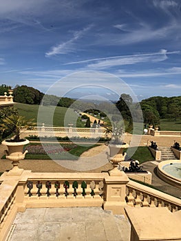 Osbourne house summer beautiful sky