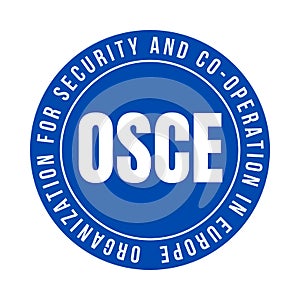 OSCE organization for security and co-operation in Europe symbol