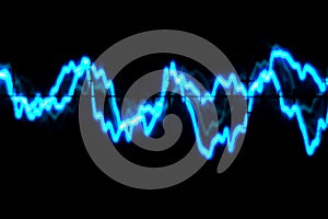 Oscilloscope trace to music