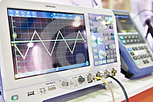 Oscilloscopes in lab