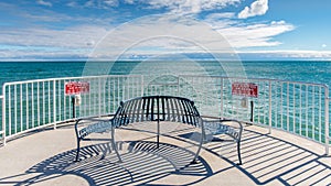 Oscoda Pier, Lake Huron, Oscoda, MI