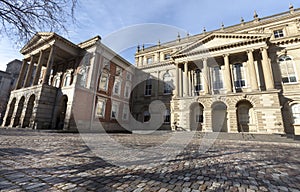 Osgoode Hall, historic building in downtown Toronto in Canada