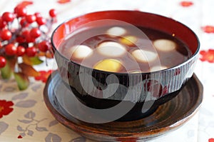 Oshiruko, Japanese sweets