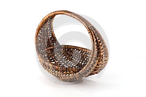 Osier woven baskets