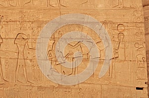 Osiris, Isis and Ramses II photo