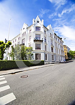 Oslo Building and blue sky