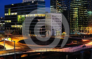 Oslo city evening view