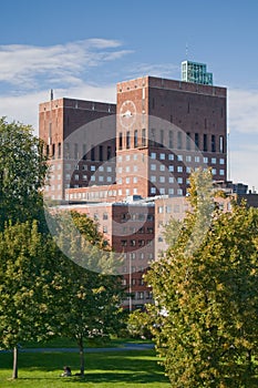 Oslo city hall photo