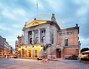 Oslo - National theater, Norway photo