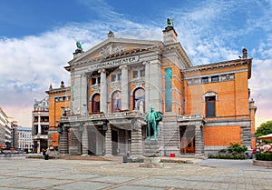 Oslo National theatre, Norway photo