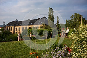 The University Botanical Garden (Botanisk hage)at Oslo, Norway