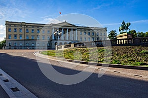 Oslo Royal Palace the official residence of the King of Norway