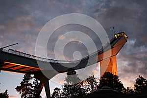 Oslo Skijump tower photo