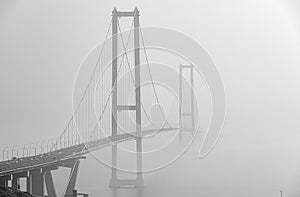 Osman Gazi bridge. World`s 4th Longest Suspension Bridge photo
