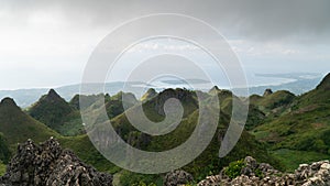 Osmena Peak on Cebu Island, Palawan, Philippines