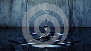 osmosis absorbing water drop