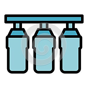 Osmosis treatment icon vector flat