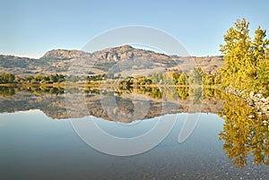 Osoyoos Fall Color Reflections