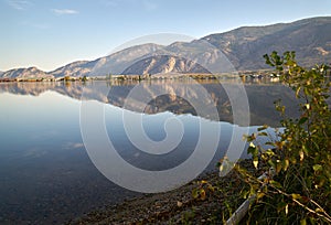 Osoyoos Lake Morning Light Reflection BC