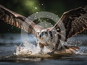 Osprey's Catch: A Dramatic Display of Skill and Power