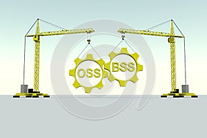 OSS BSS concept photo