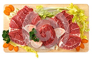 Osso buco of beef photo