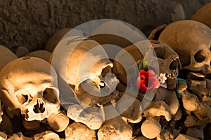 Ossuary in Naples