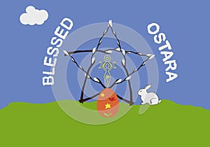 Ostara greeting card