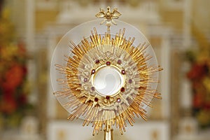 Ostensorial adoration in the catholic church