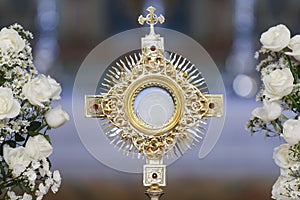 Ostensorial adoration in the catholic church