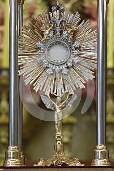 Ostensorial adoration in the catholic church