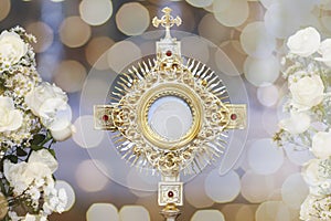 Ostensorial adoration in the catholic church