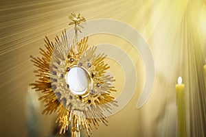 Ostensorial adoration in the catholic church - Corpus Christi