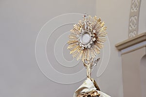 Ostensorial adoration in the catholic church - Corpus Christi