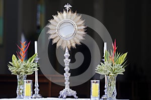 Ostensorial adoration in the catholic church - Corpus Christi