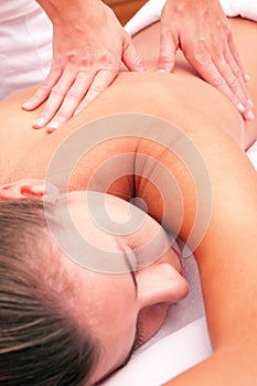 Osteopathic manual therapy spine photo