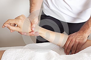 Osteopathic treatment photo