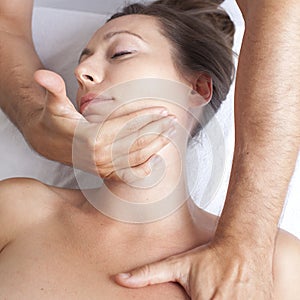 Osteopathy with cervical manipulation