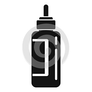 Osteopathy dropper icon, simple style