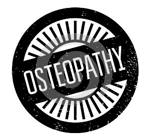 Osteopathy rubber stamp
