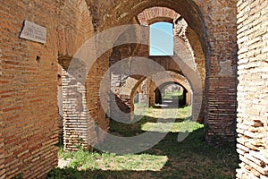 Ostia Antica ancient Roman town