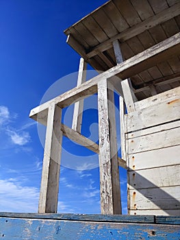 Ostia beach baywatch tower