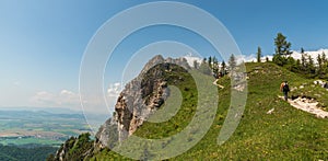 Ostra hill in Velka Fatra mountains in Slovakia