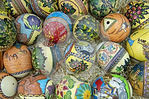 Ostrich Eggs Souvenir, Jordan Travel