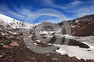 Ostriy Tolbachik volcano.