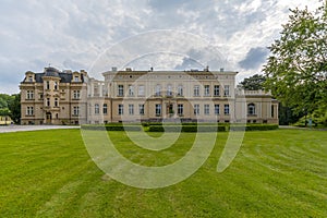 Palace and Park Complex in Ostromecko, Poland. photo